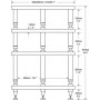 4х полочный стенд под Hi-Fi-компоненты Solidsteel HJ 4