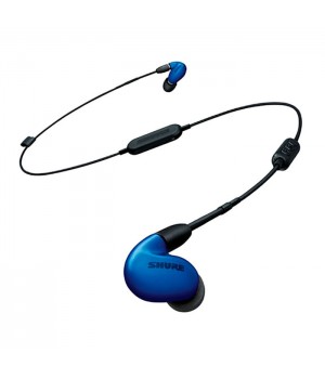 Вставные Bluetooth наушники Shure SE846-BLU+BT1 с микрофоном, синие