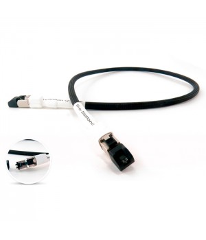 Сетевой кабель Tellurium Q Digital Streaming Silver Diamond доп 0.5 м