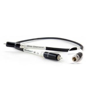 Межблочный кабель Tellurium Q Phono RCA Silver Diamond доп 0.5 м