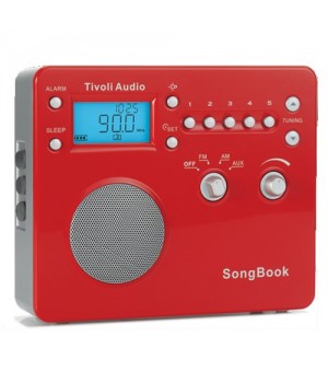 Tivoli Audio SongBook Red/Silver