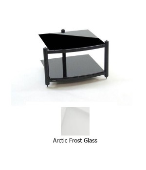 Atacama Equinox RS 2 Shelf Base Module Hi-Fi Satin Black/Arctic Frost Glass
